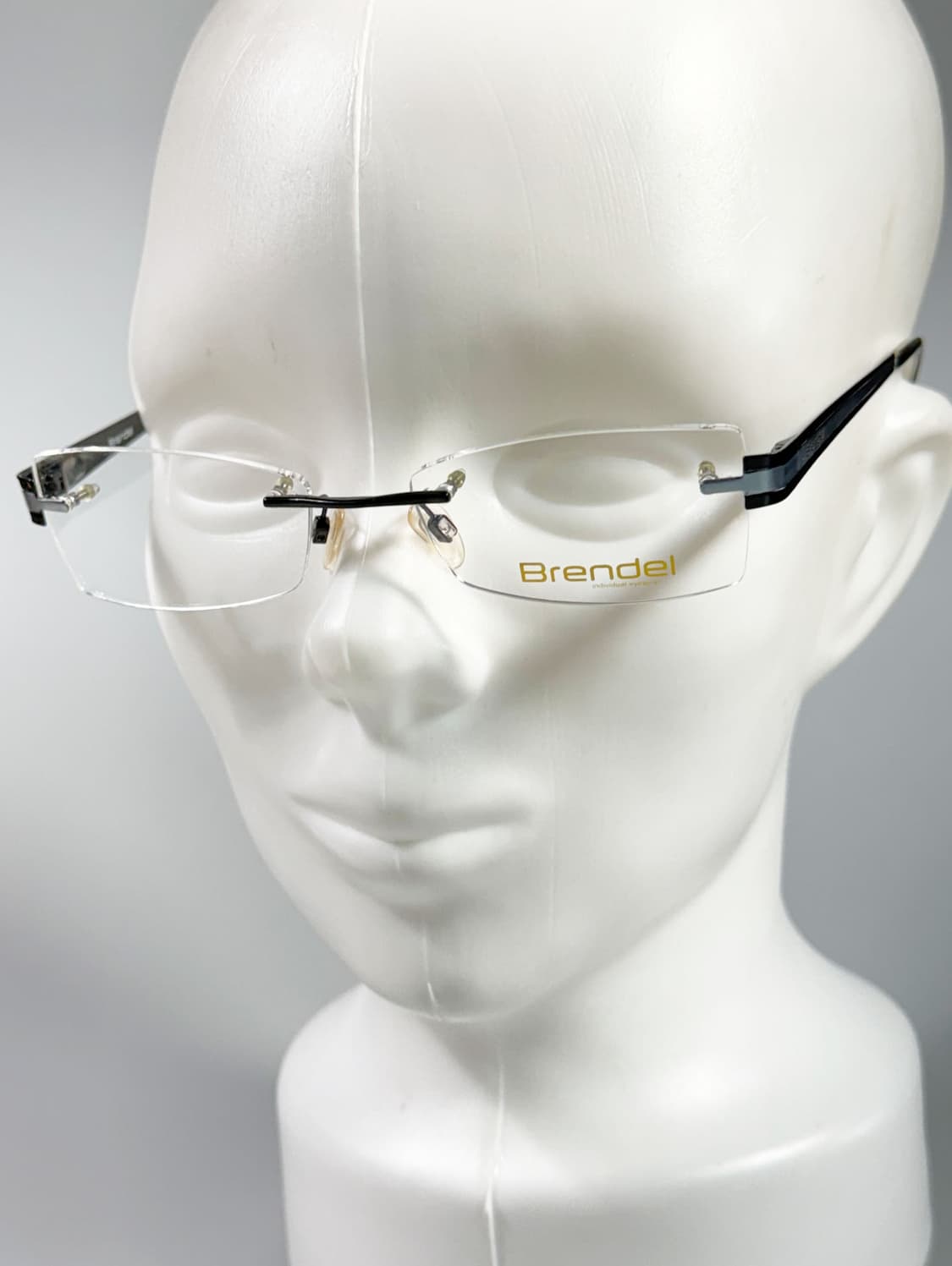 90s BRENDEL 스퀘어 무테 프레임 빈티지 안경 상품이미지8