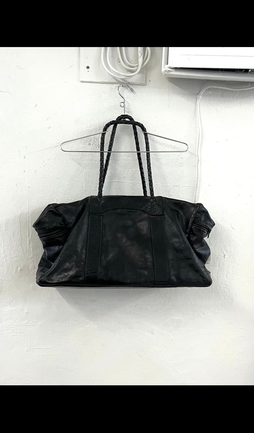 JAS MB 레더 트래블백 상품이미지9