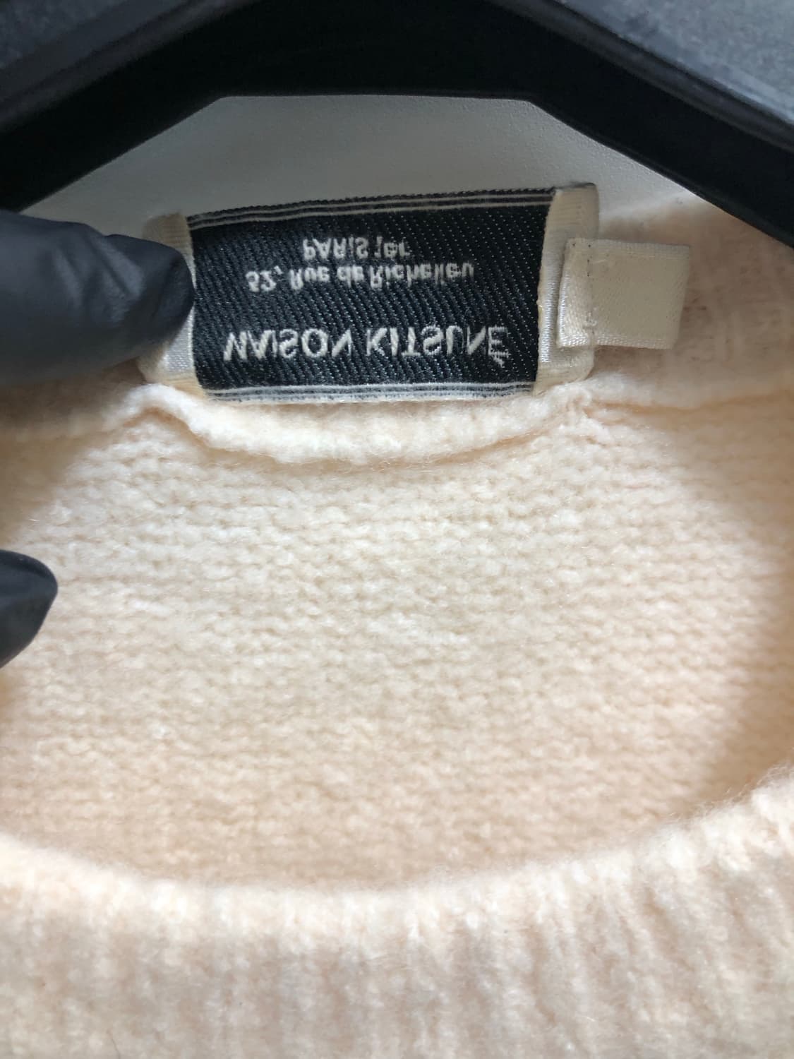 [S] 메종키츠네 폭스헤드 니트 상품이미지4