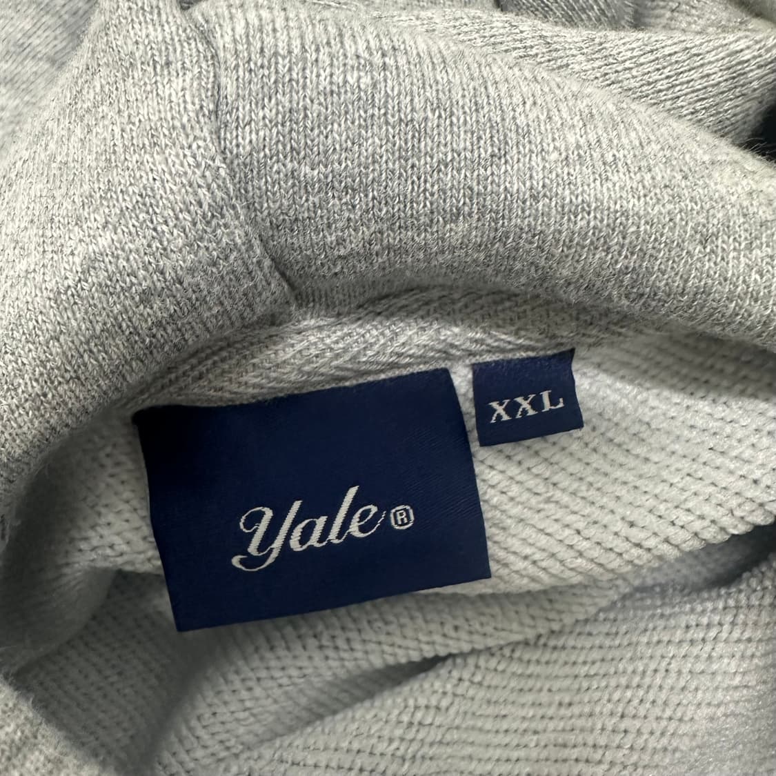 YALE 예일 후드티 그레이 2XL 상품이미지5