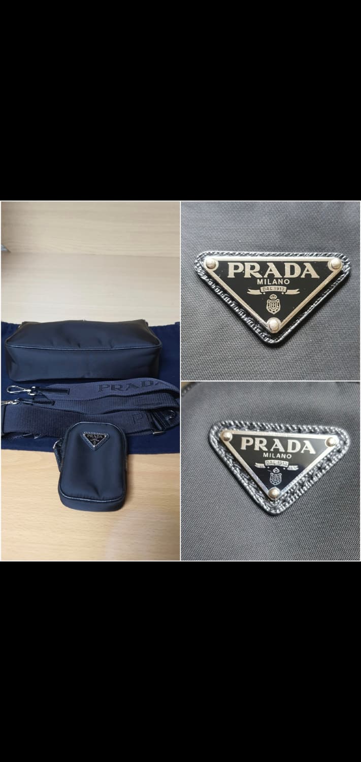 프라다 테수토 크로스백/메신저백 정품S급(감정O) 상품이미지8
