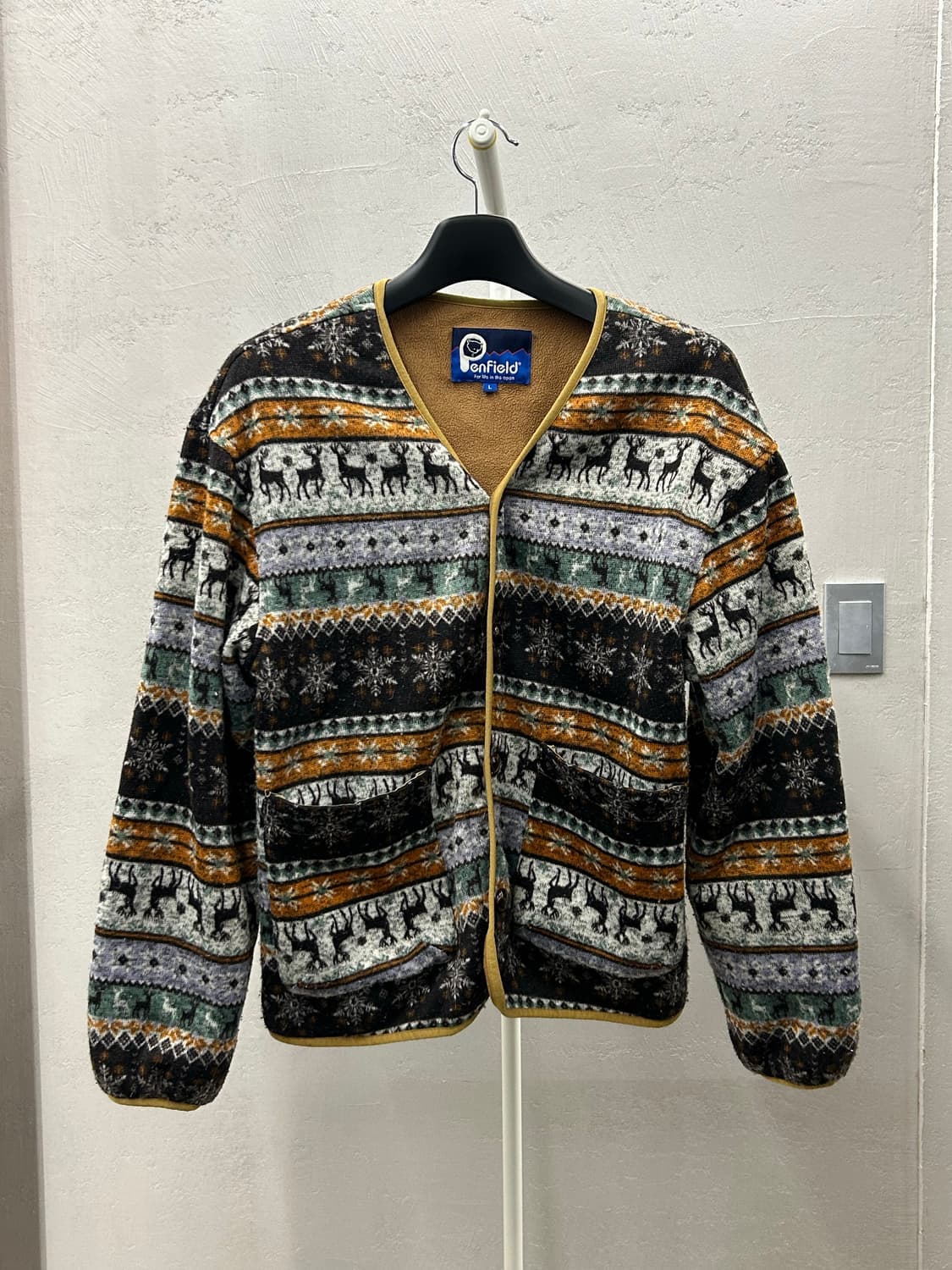 펜필드(penfield) 노르딕 패턴 가디건 상품이미지2