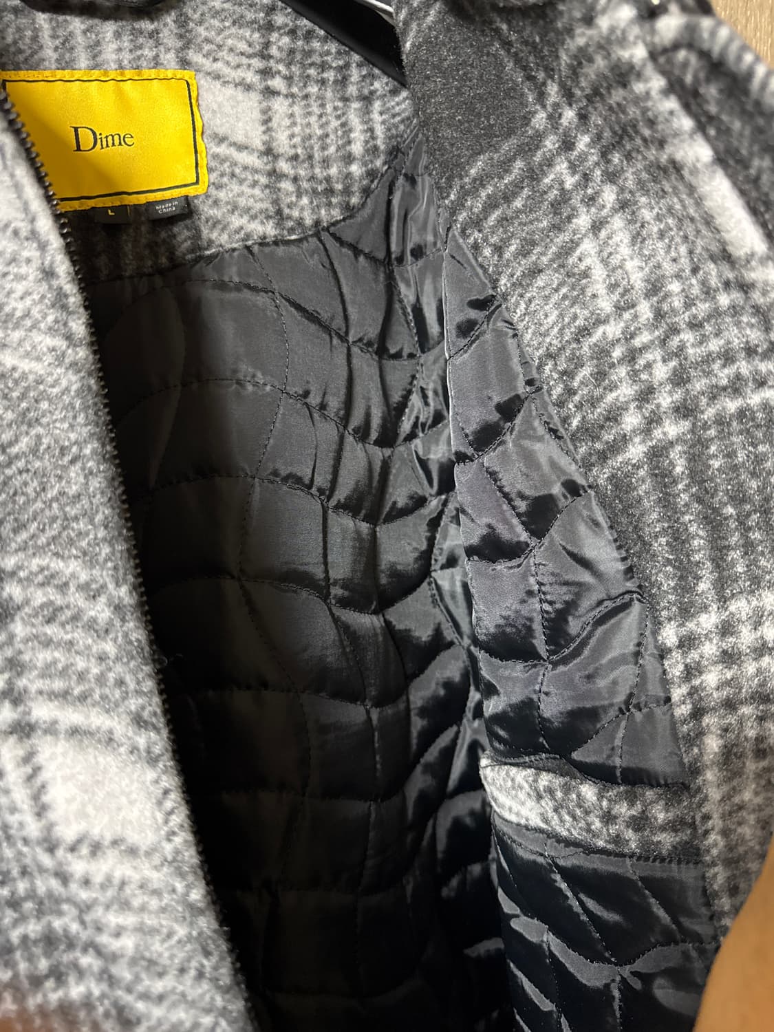 다임 플레이드 체크 자켓 상품이미지2