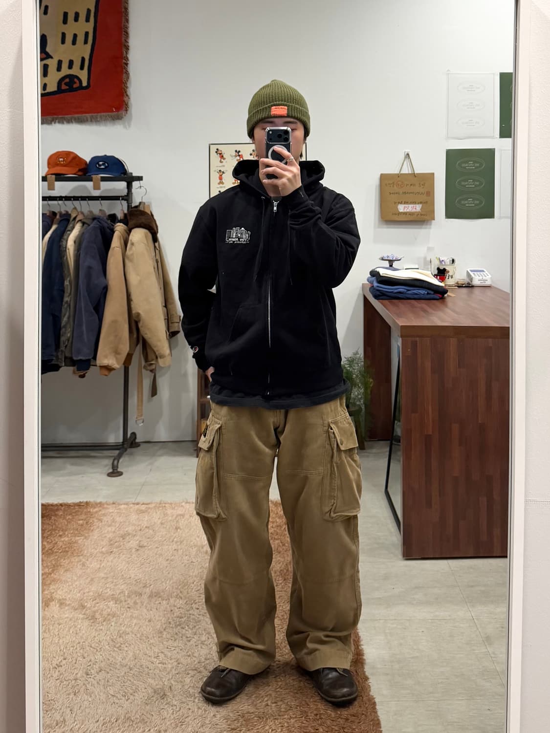 00s Polo Jeans 폴로진스 코듀로이 밀리터리 팬츠 (34-35) 상품이미지2