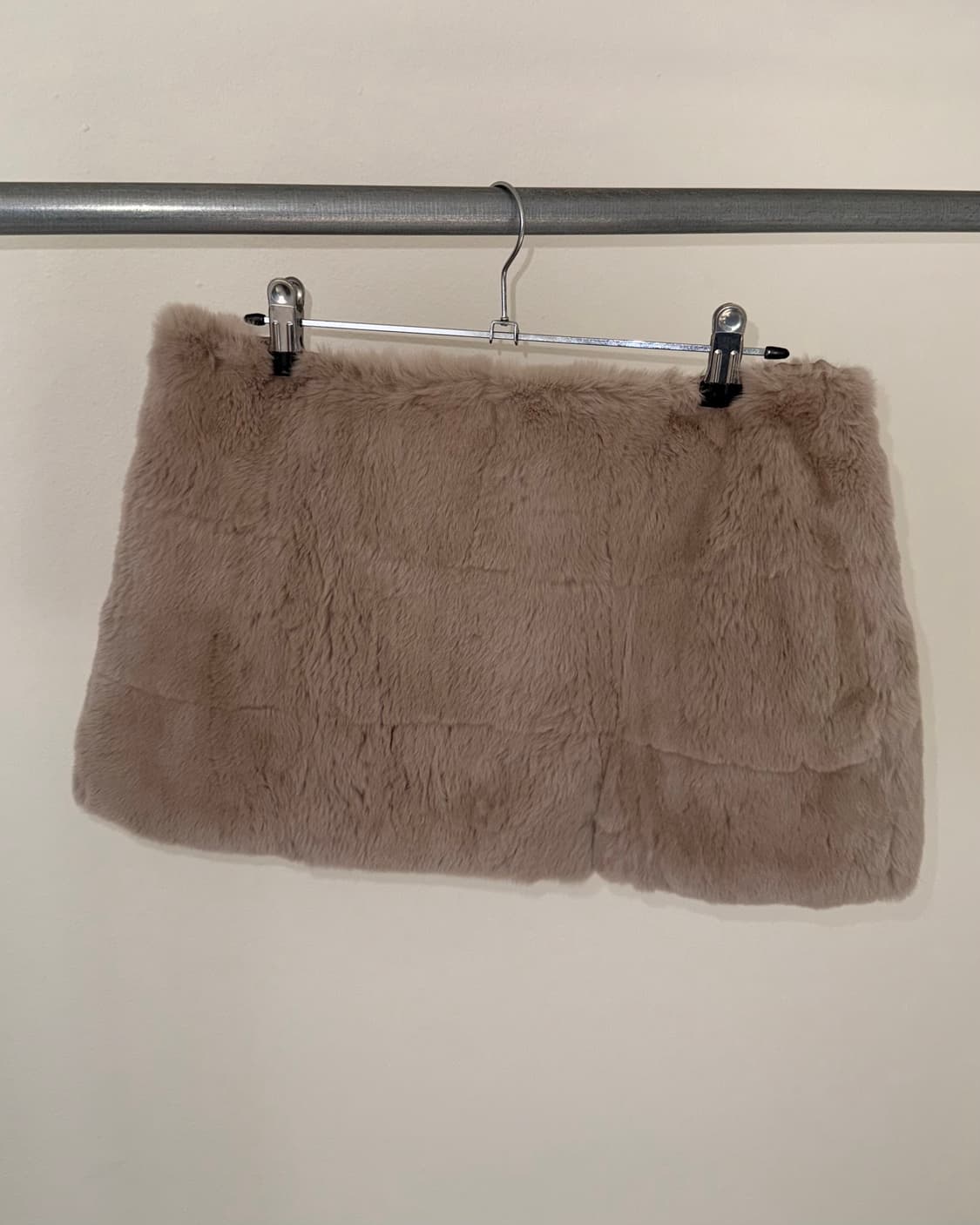 빈티지 래빗퍼 레이어드 스커트 상품이미지1