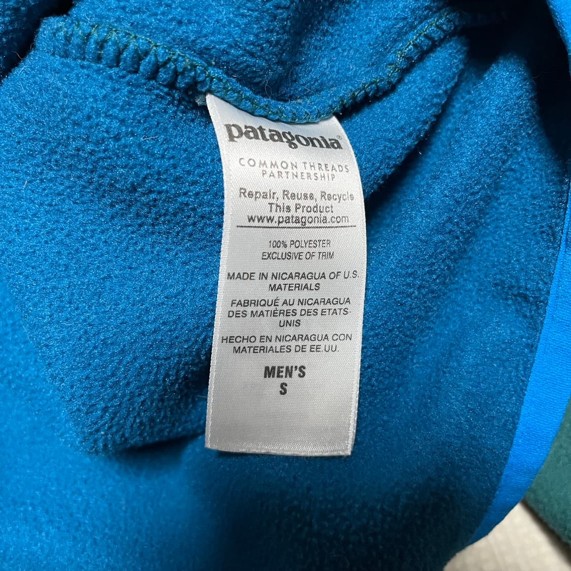 파타고니아 신칠라 그린/블루 상품이미지4
