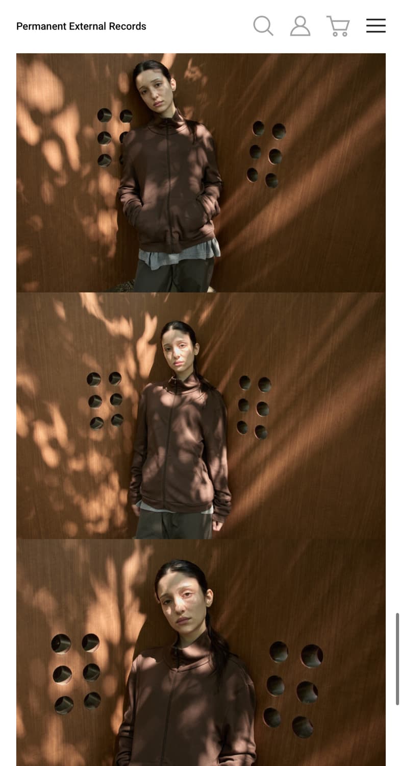 머듈 넥집 neck zip 브라운  상품이미지2