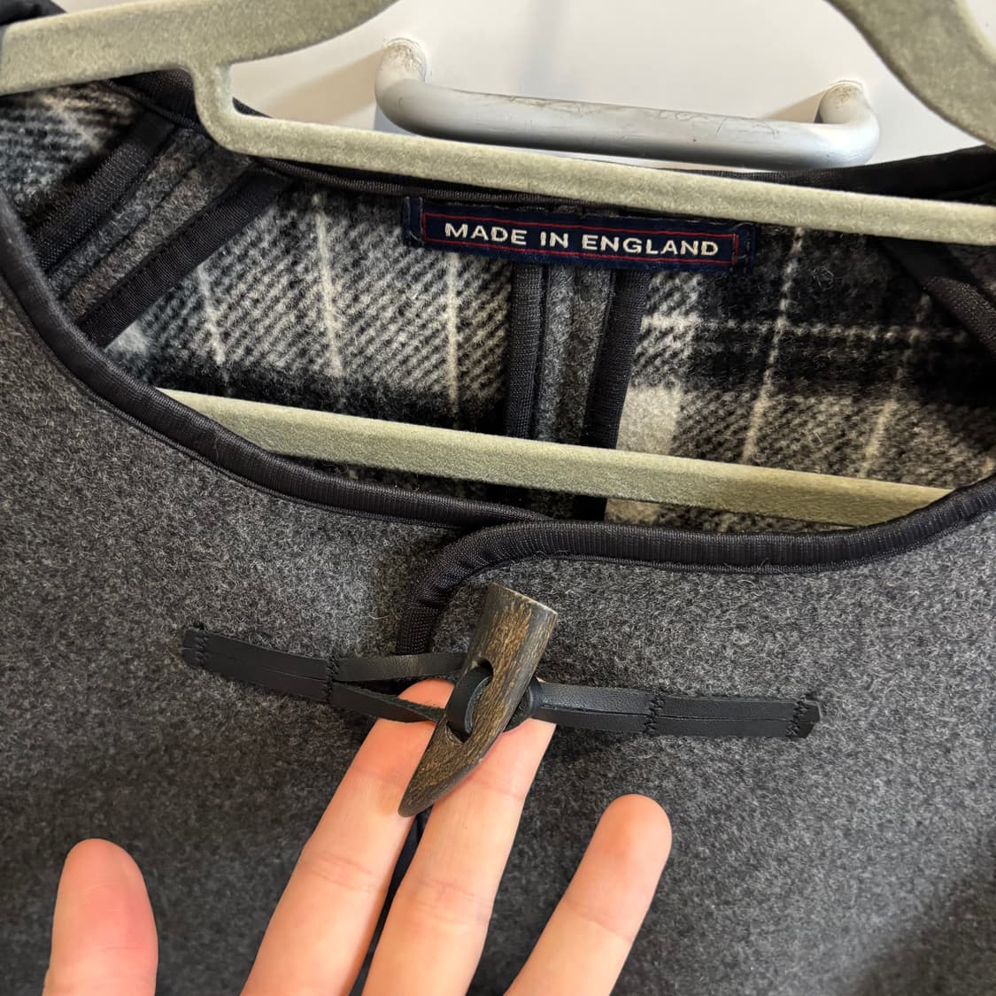 (영국제) 런던 트레디션 그레이 더플 코트 떡볶이 코트 상품이미지4