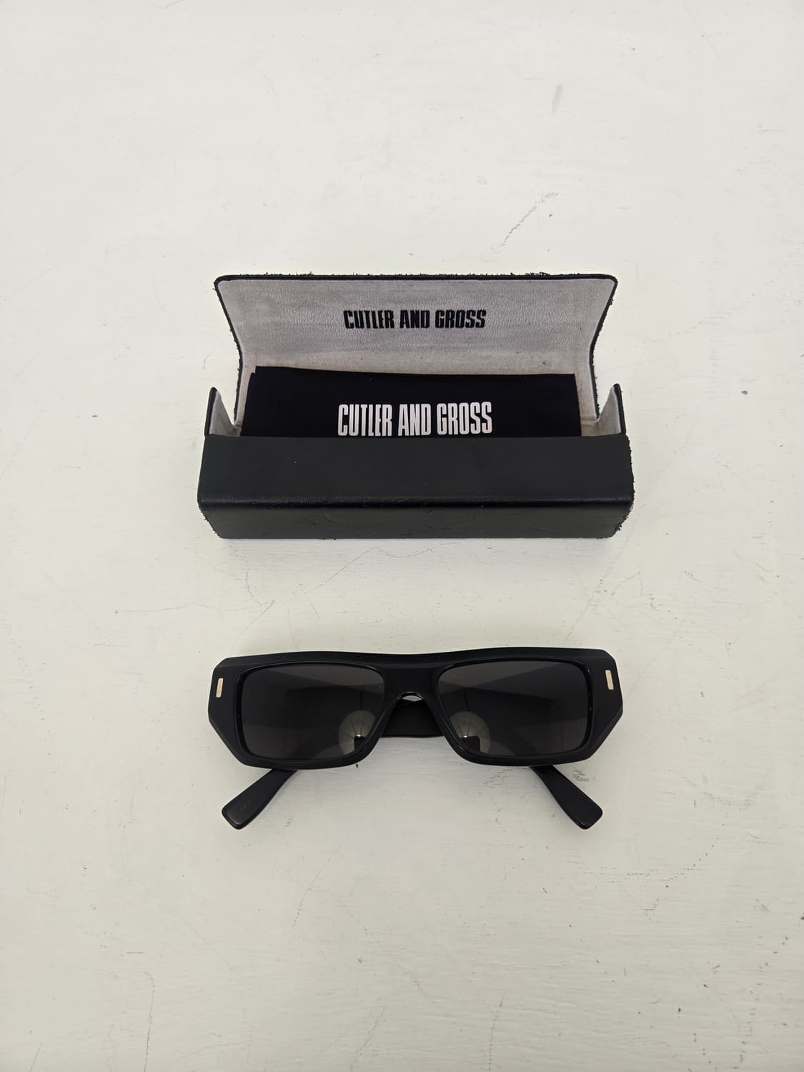 커틀러 앤 그로스 1367 browline 선글라스 black 상품이미지1