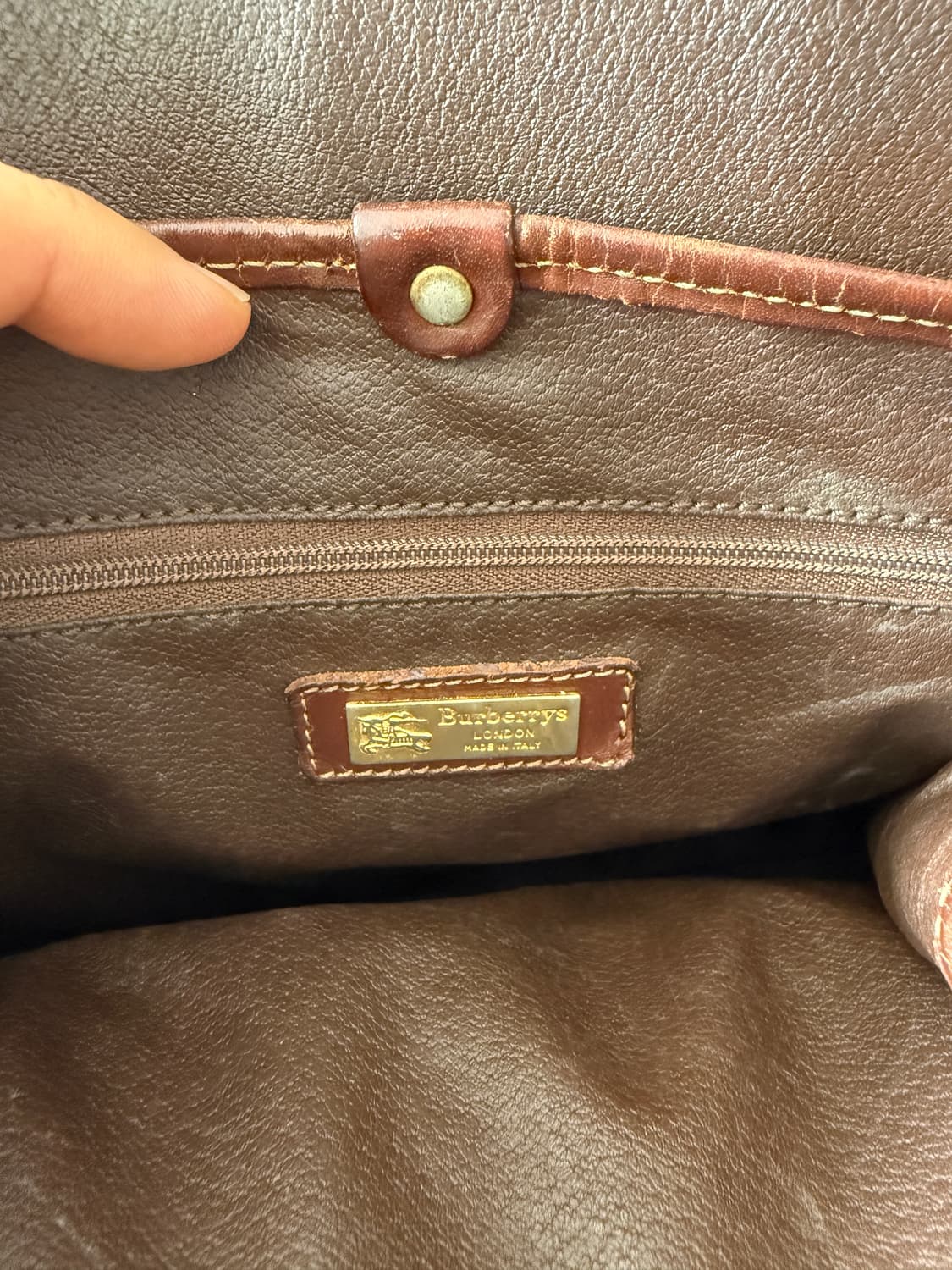 올드 버버리(Burberry) 노바체크 토트백(ITALY) 상품이미지10