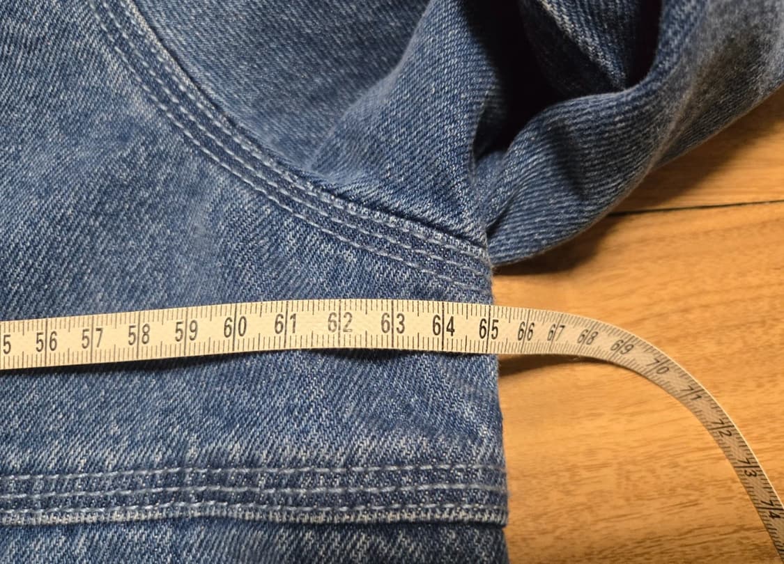 새상품 리바이스 데님 후드 집업 XL 상품이미지6