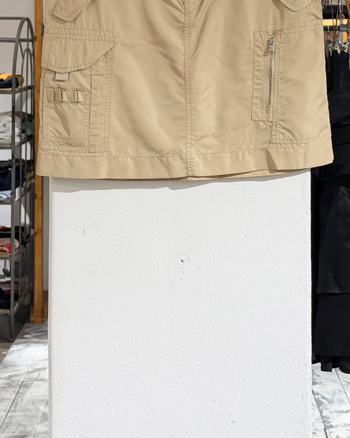 랄프 로렌 골프 베이지 나일론 미니 스커트 상품이미지3