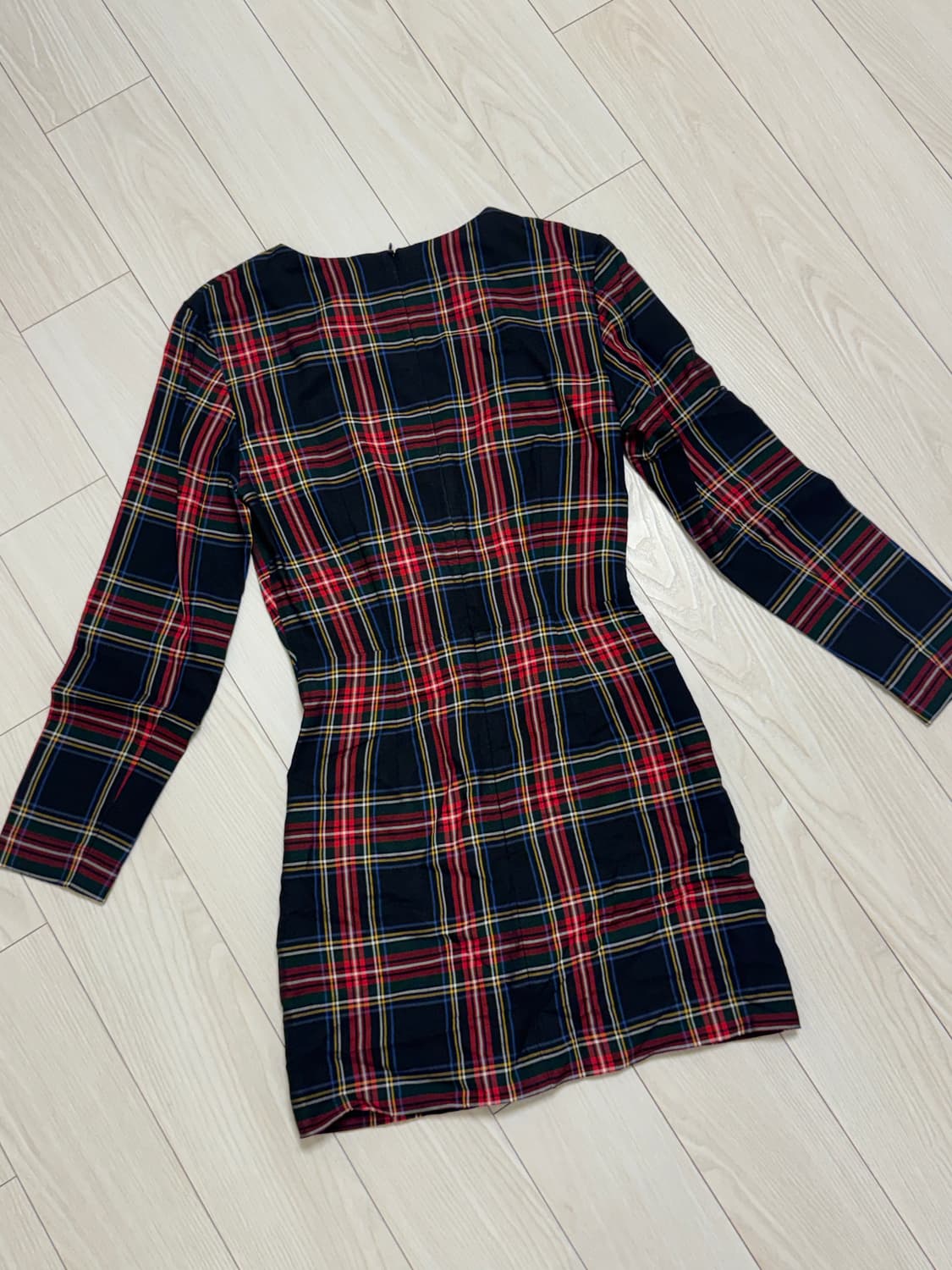 maje 마쥬 체크 패턴 원피스 (1) 상품이미지3