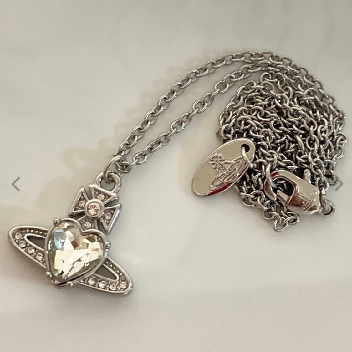 비비안웨스트우드 아카이브 하트 orb 팬던트 목걸이(새상품) 상품이미지1