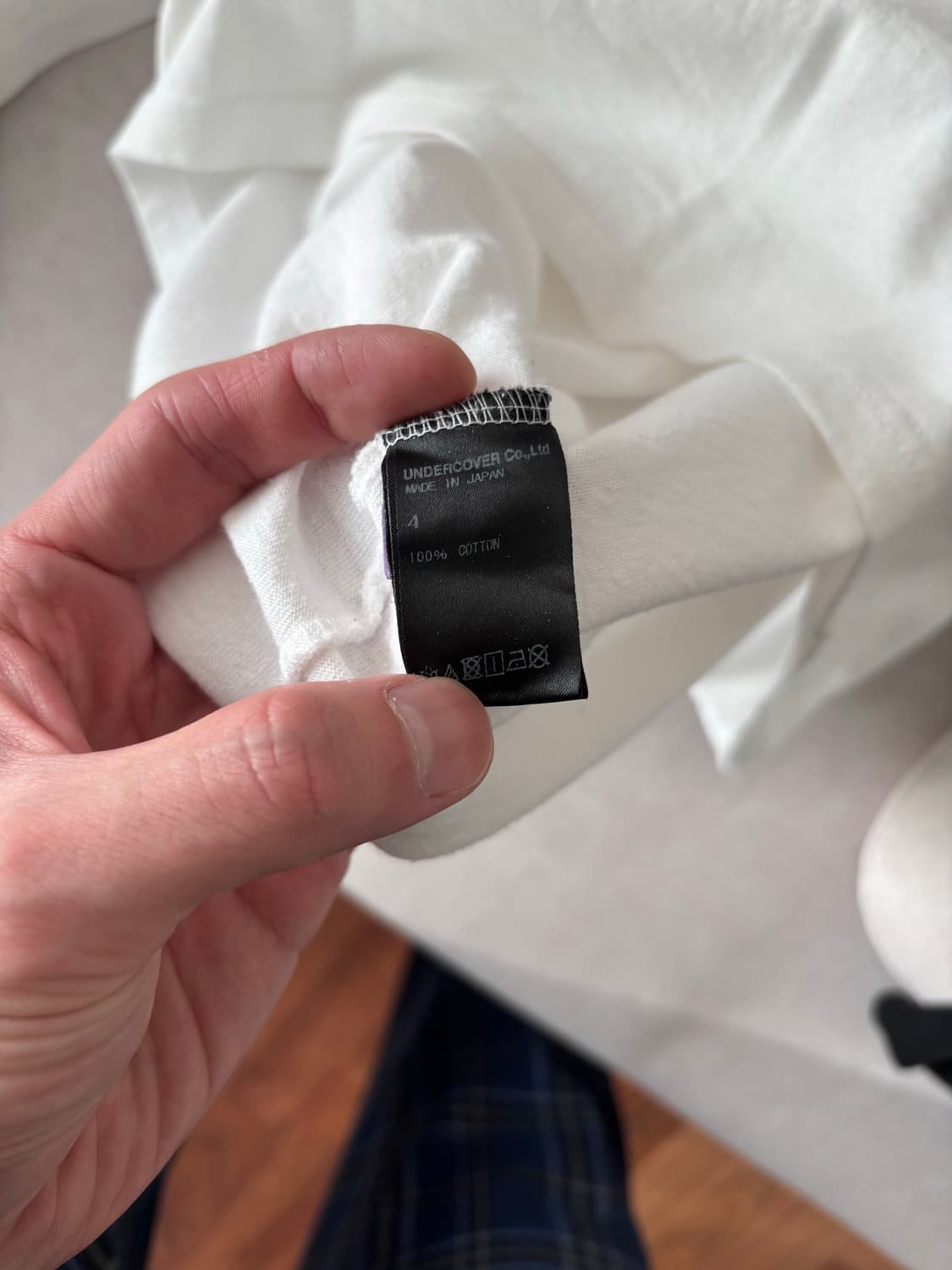 (4) Undercover U Logo Devil T-shirts 상품이미지4