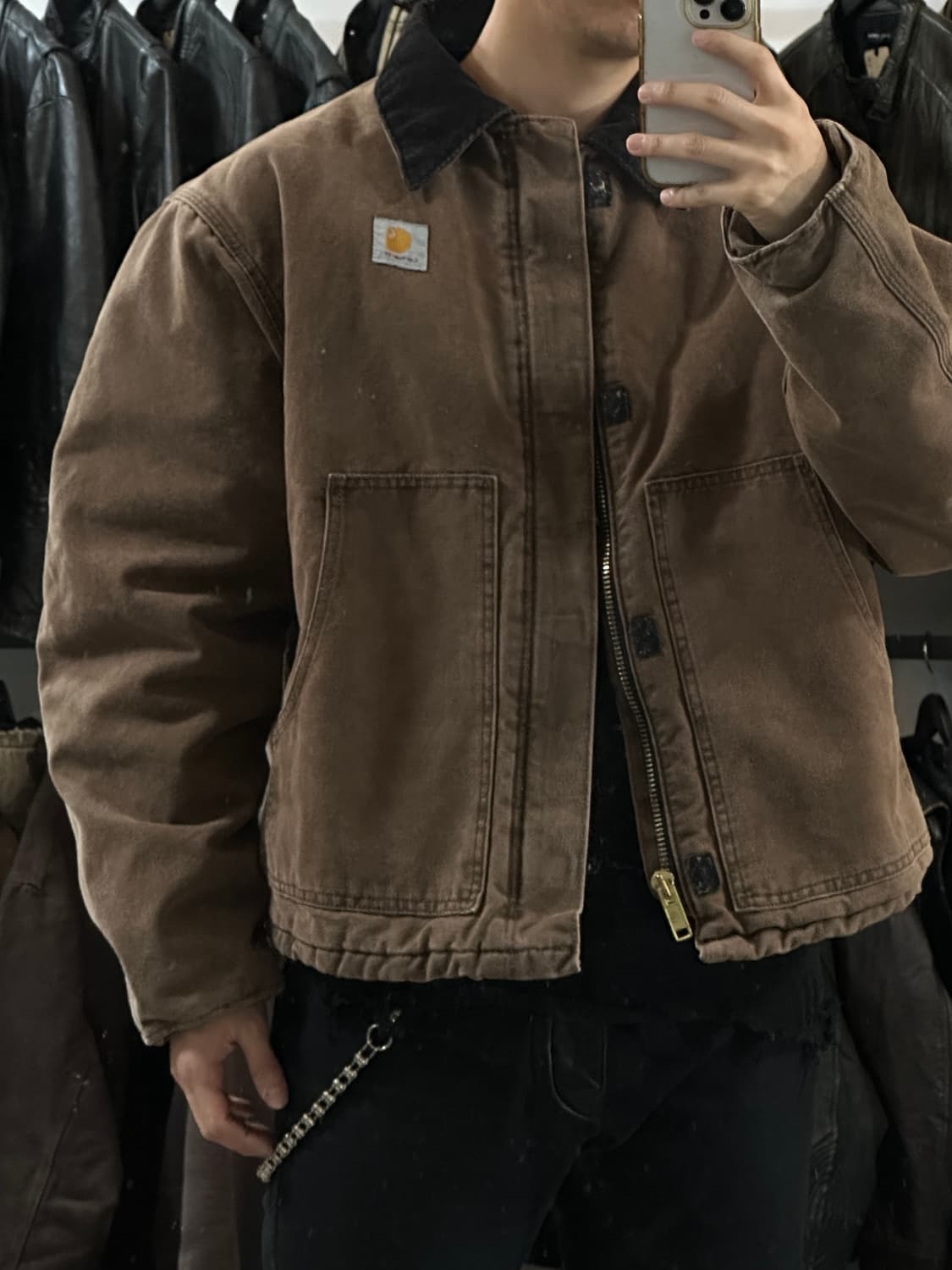 90's USA Made 칼하트 J22 아크틱 칼하트 디트로이트 자켓 상품이미지10