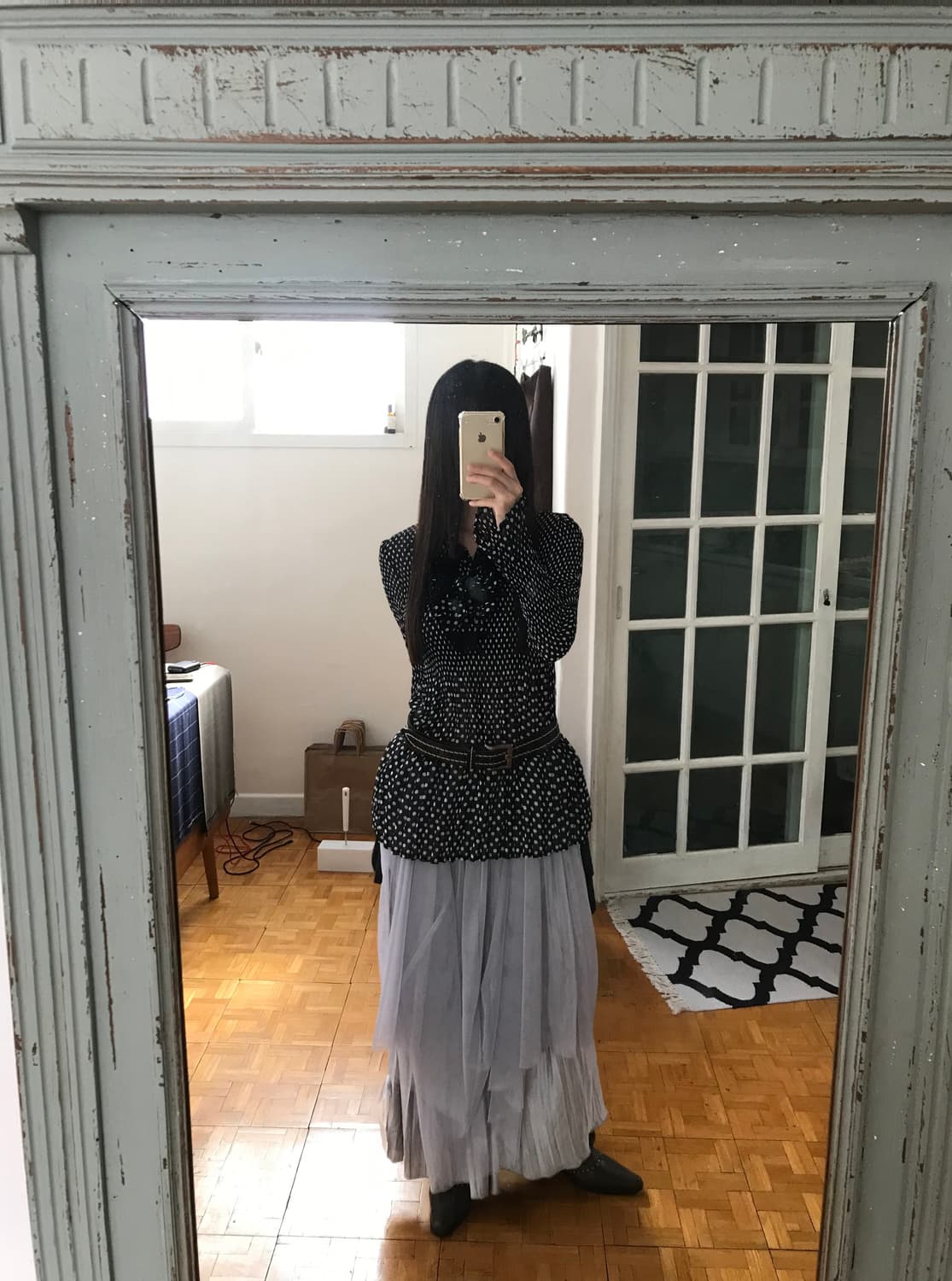 vintage sha skirt (feee) 상품이미지3