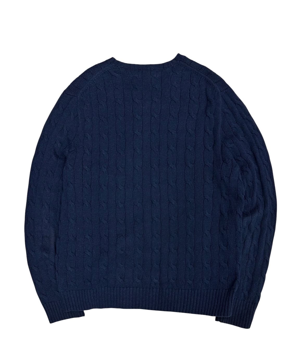 폴로 꽈배기니트 네이비 (L~XL) 상품이미지8