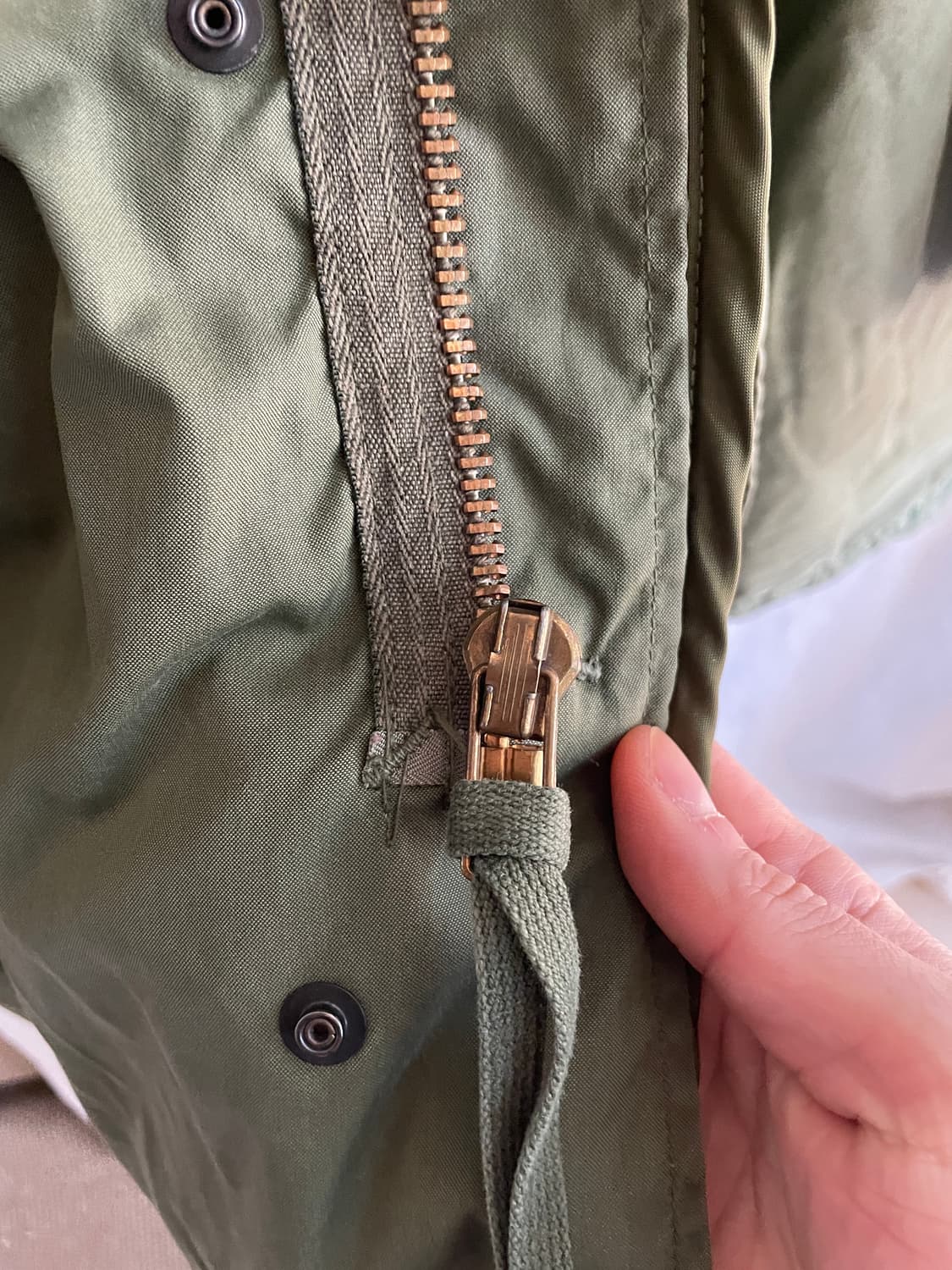 70's 미군 피쉬테일 개파카 x-small 상품이미지6