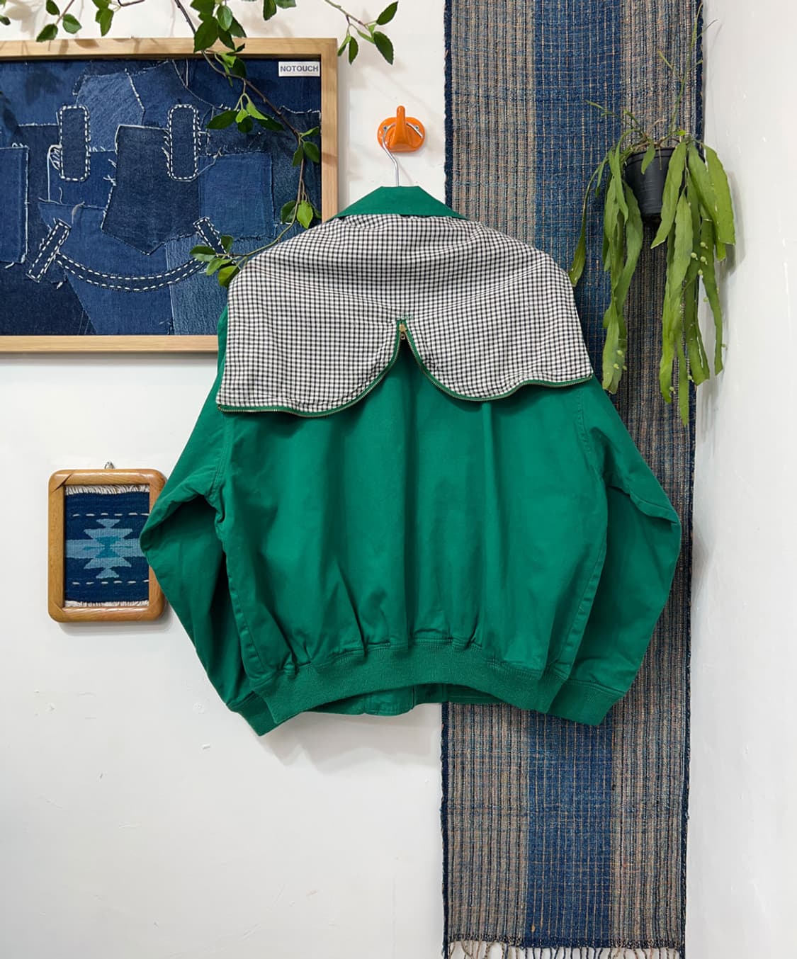 D’S CLUB  Convertible Hood Cotton Blouso 상품이미지3