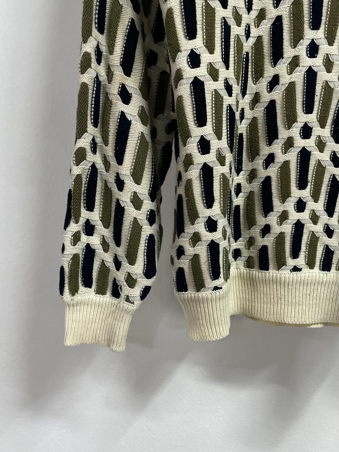  빈티지 쿠지st 에스닉 울 니트 (on.544) 상품이미지5