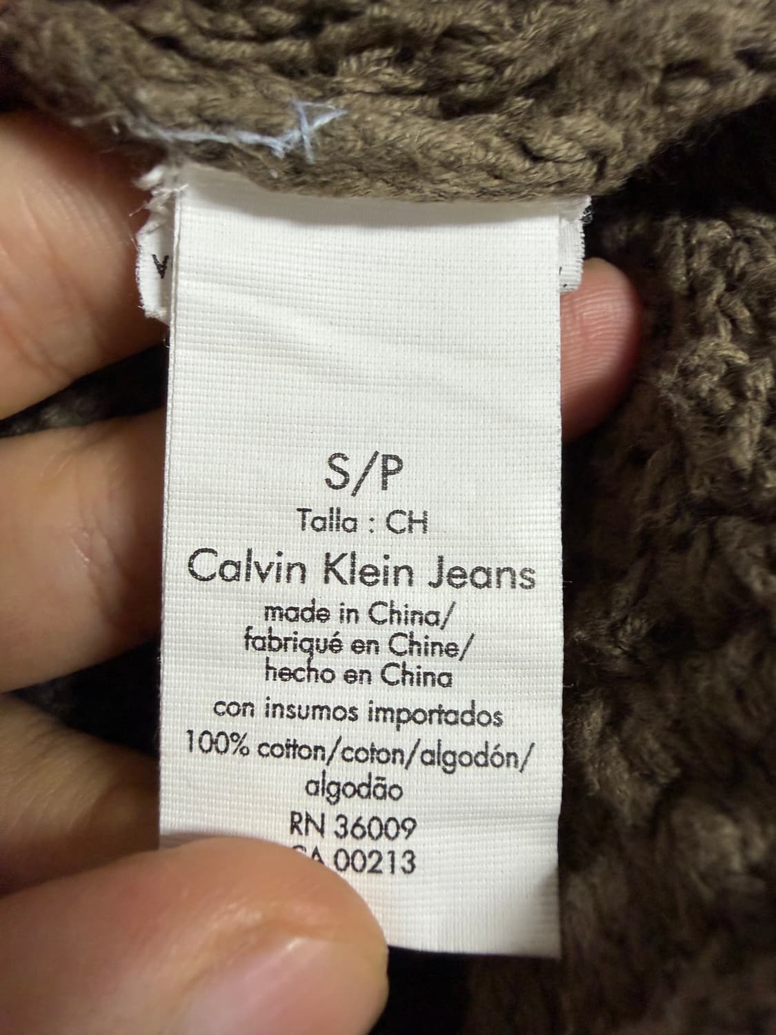 캘빈클라인 진 가디건 상품이미지5