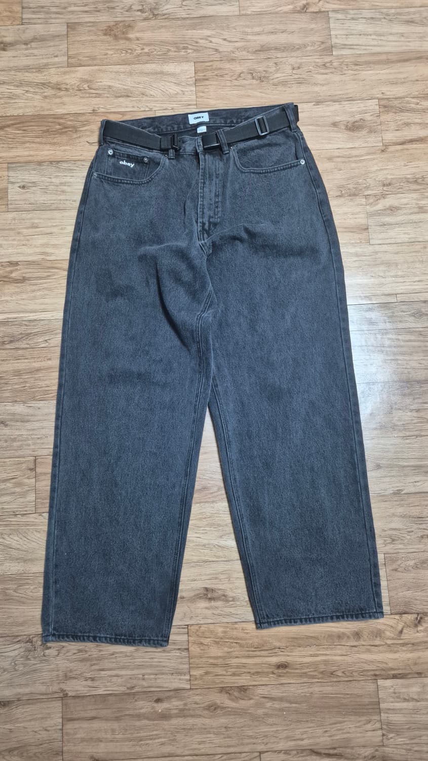 오베이 빅윅 배기 데님 32 상품이미지2