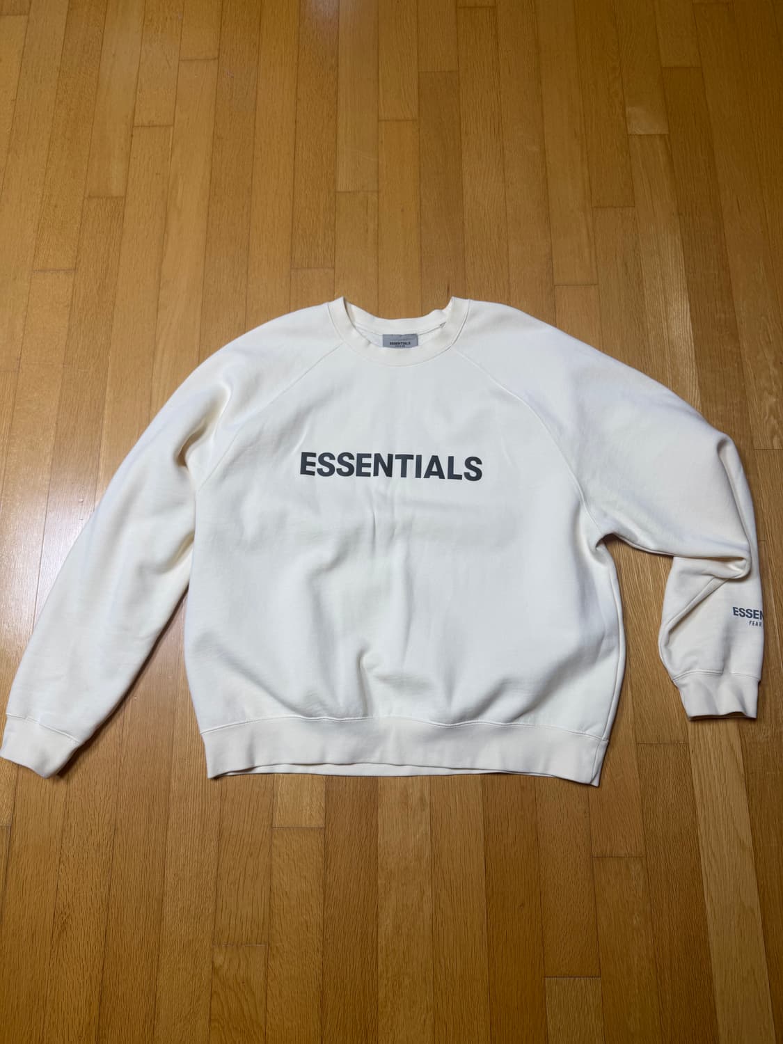 피오갓 에센셜 맨투맨 xl 새상품 상품이미지1