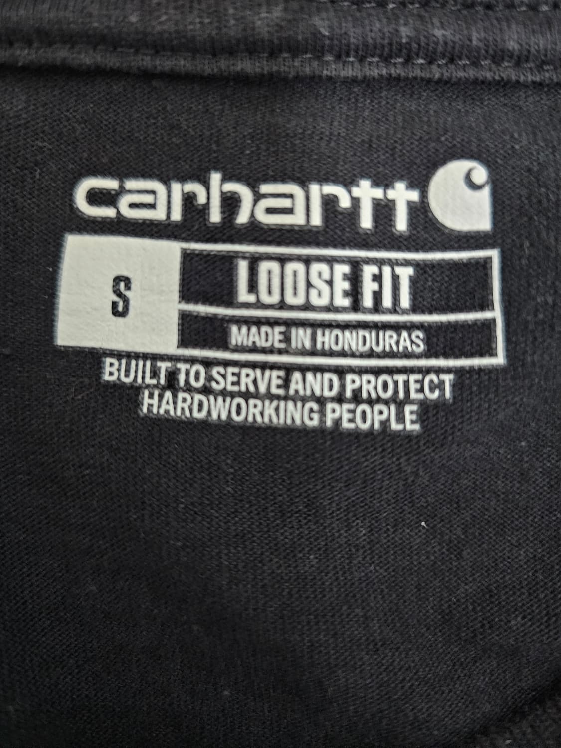 칼하트 포켓 반팔티셔츠 S 상품이미지3