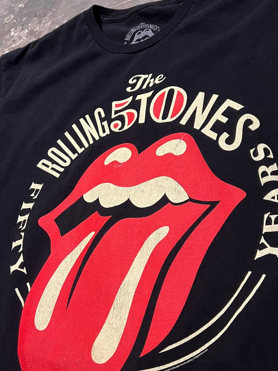 10's [L] 롤링스톤즈 50주년 투어 티셔츠 상품이미지8