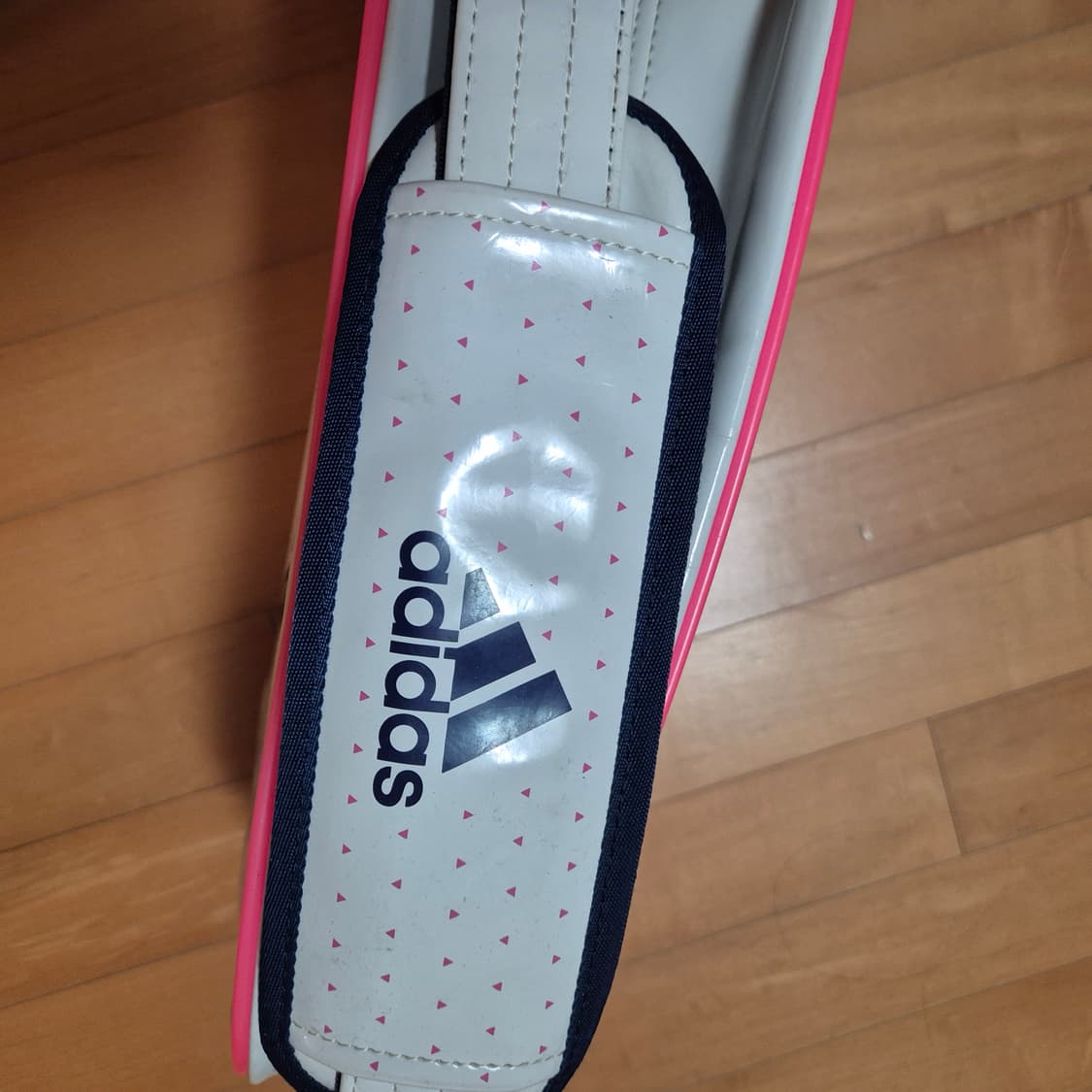 급처) 아디다스 에나멜 백 화이트 핑크 스포티 러블리 데일리 상품이미지6