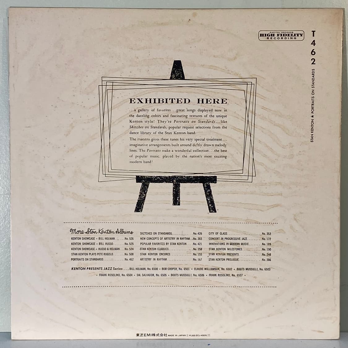 (수입중고LP-재즈) Stan Kenton -Portraits On 상품이미지2