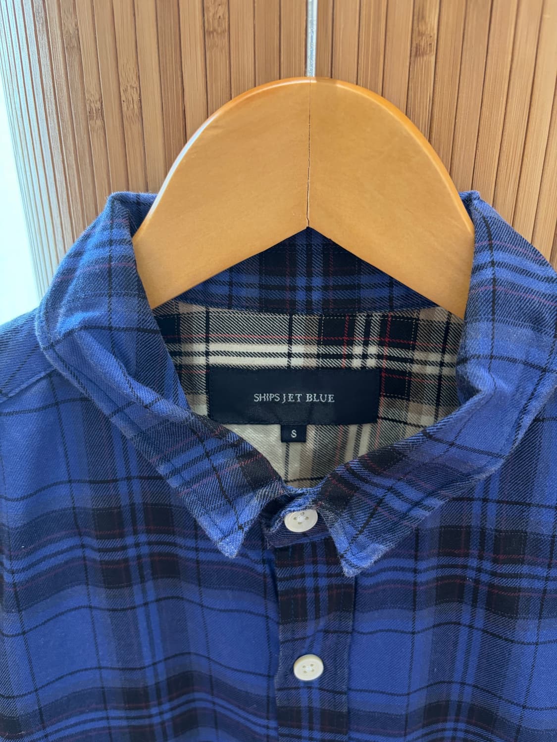 SHIPS JET BLUE Check Shirt 상품이미지4