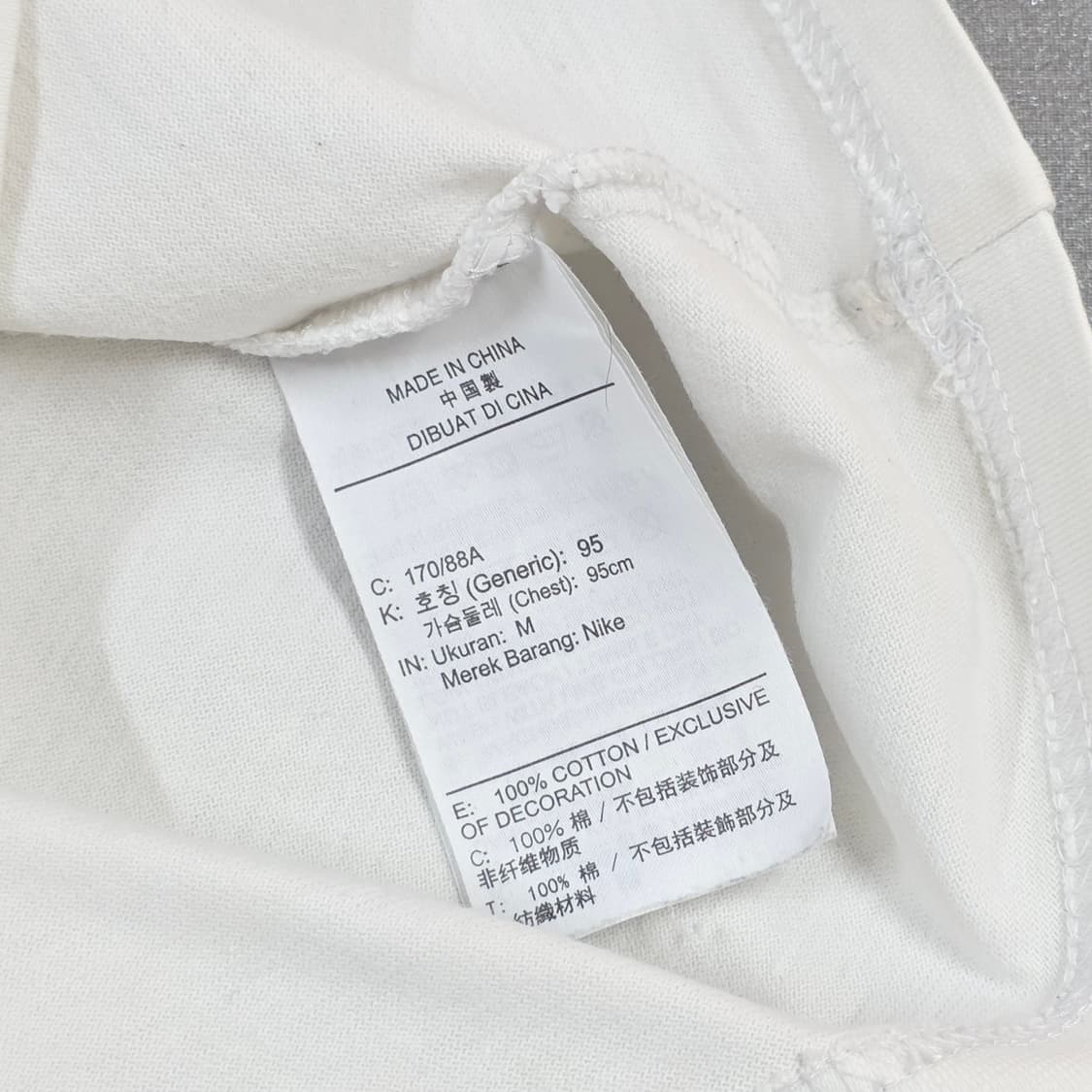 M 95 나이키 에어 그래픽 반팔티셔츠 상품이미지5