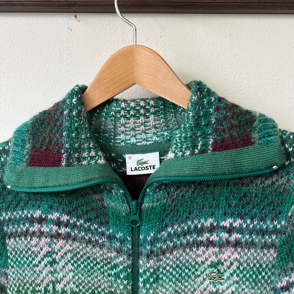 라코스테 모헤어 집업 상품이미지5