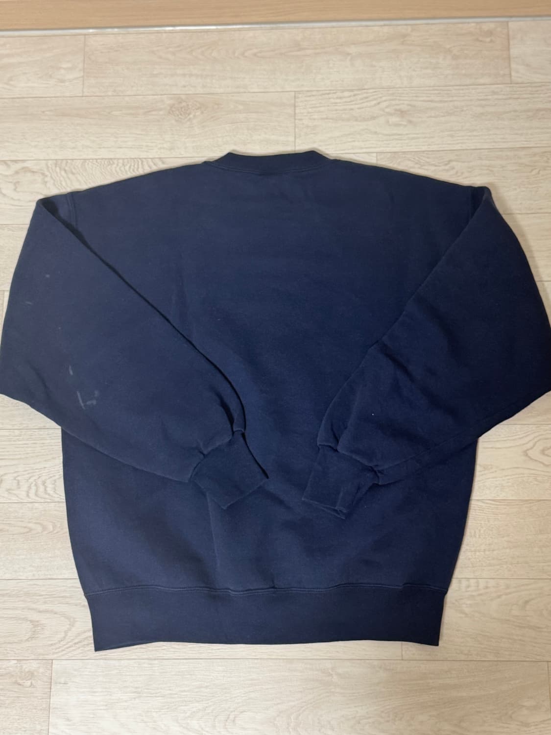 90s russell swat shirt navy 상품이미지2