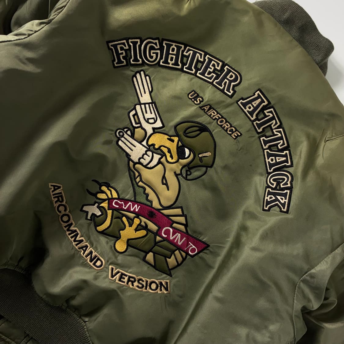 Camouland  카모랜드 밀리터리 USA 00,s 플라이트 자켓 상품이미지7