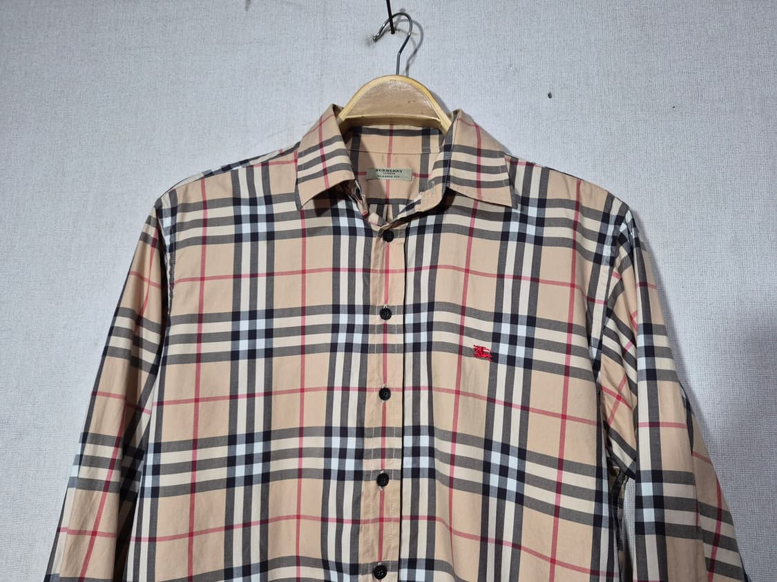 버버리 클래식 노바체크 셔츠 (L) 상품이미지3