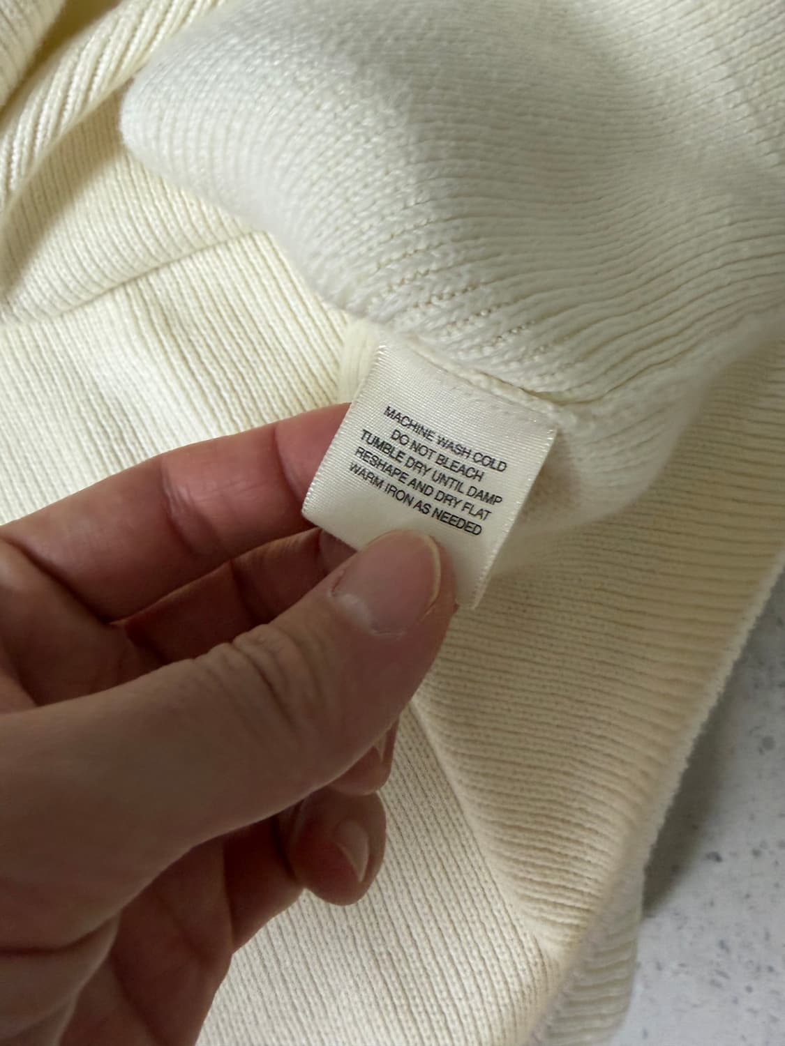 세인트존스베이 코튼 하프집 베이직 니트 상품이미지6