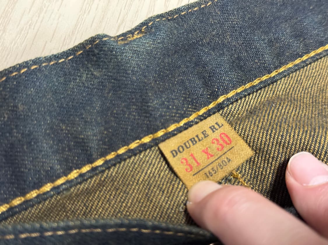 RRL 웨스턴 자수 데님 31x30 상품이미지4