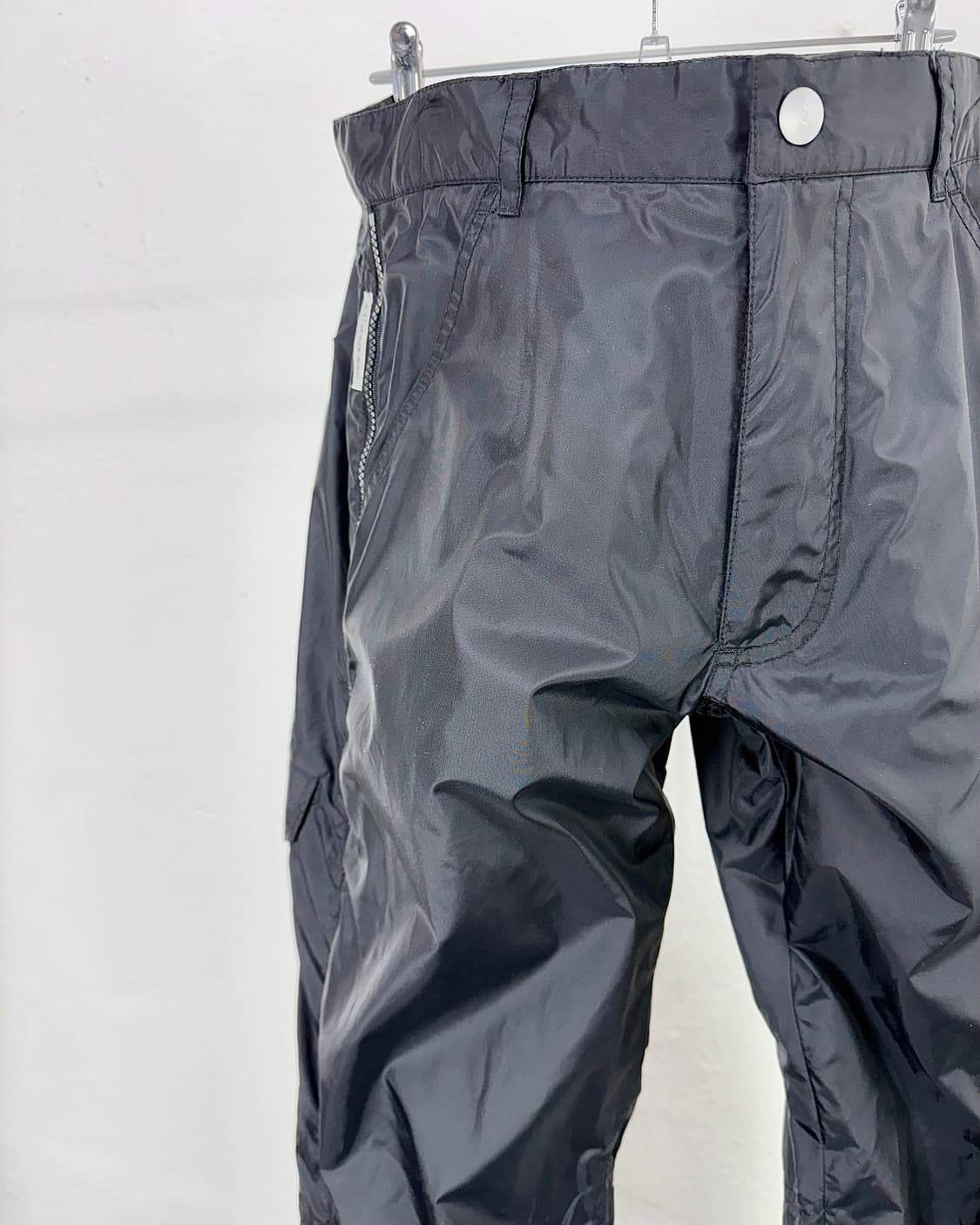 아르마니 진스 나일론 사이드 레그 집 조거 팬츠 상품이미지3