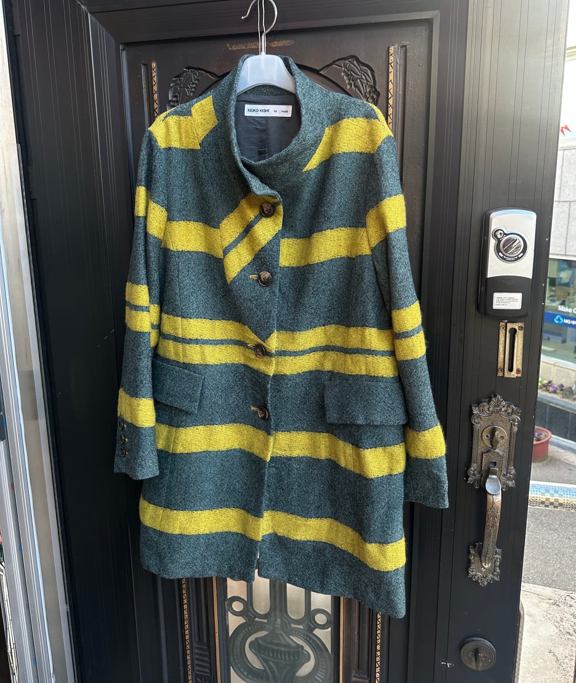 keiko kishi wool coat 상품이미지4