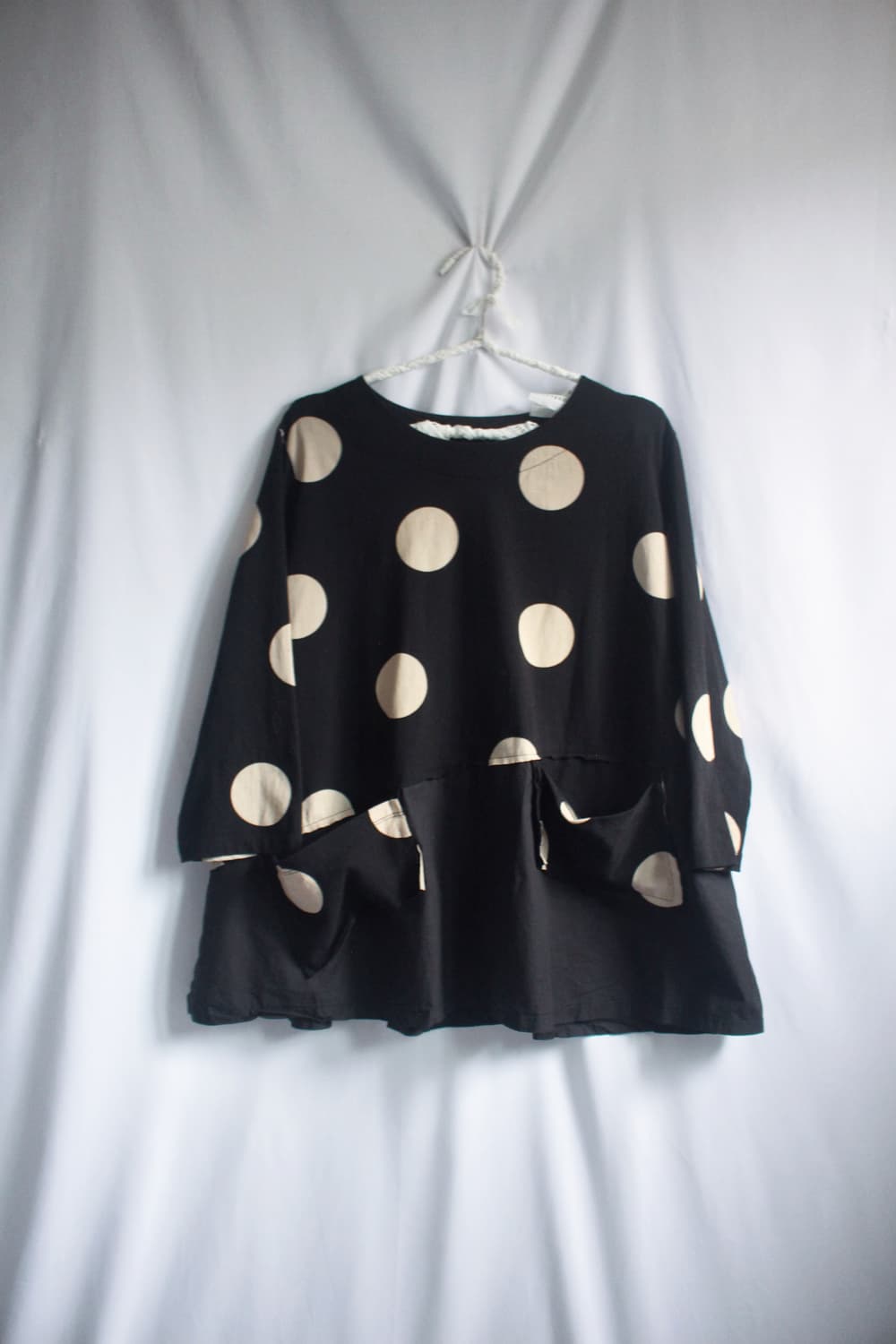 DoT avan-pocket linen sleeve top 상품이미지4