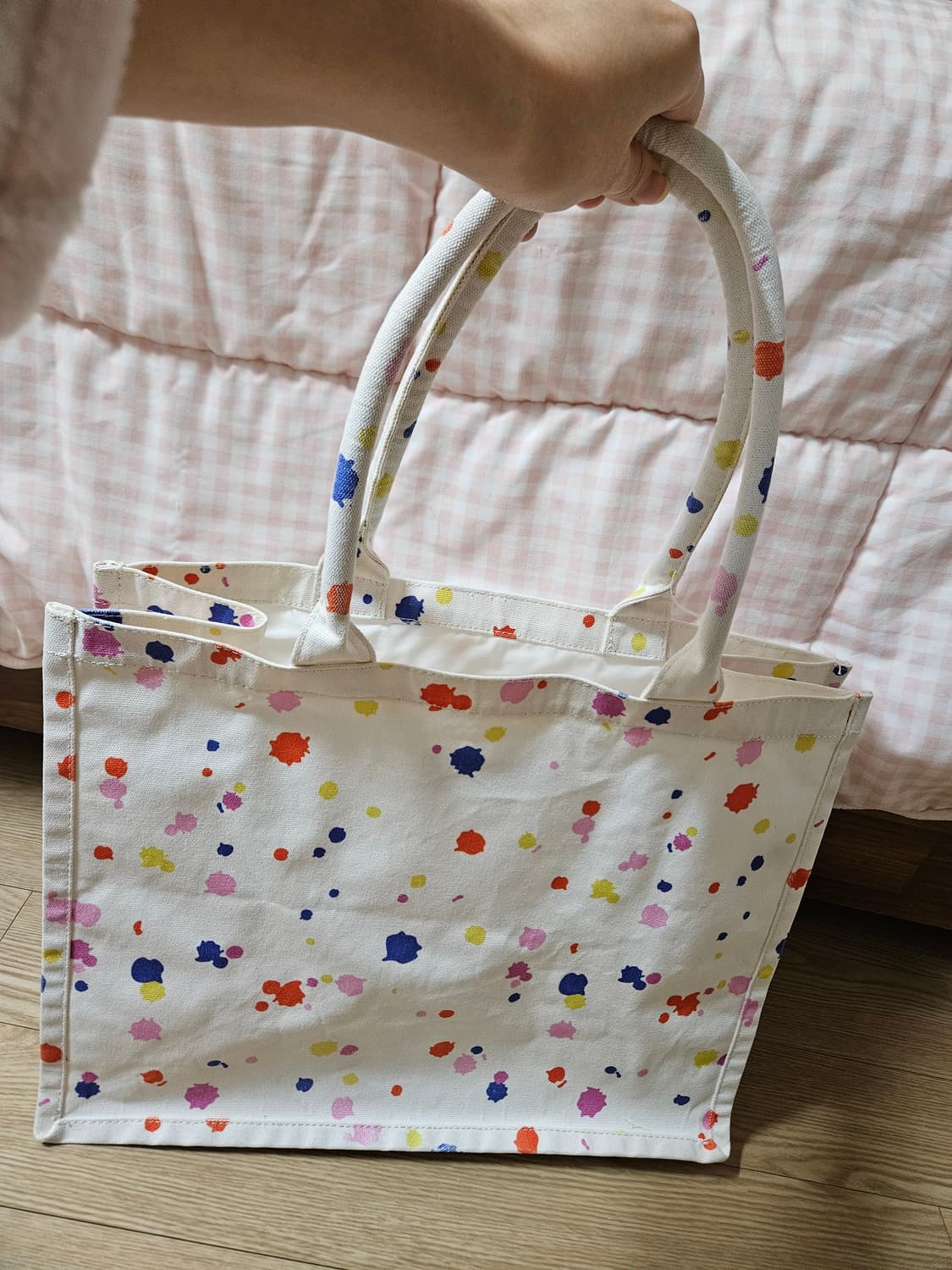 MSGM MSGM 페인트 스플래터 토트백 상품이미지6