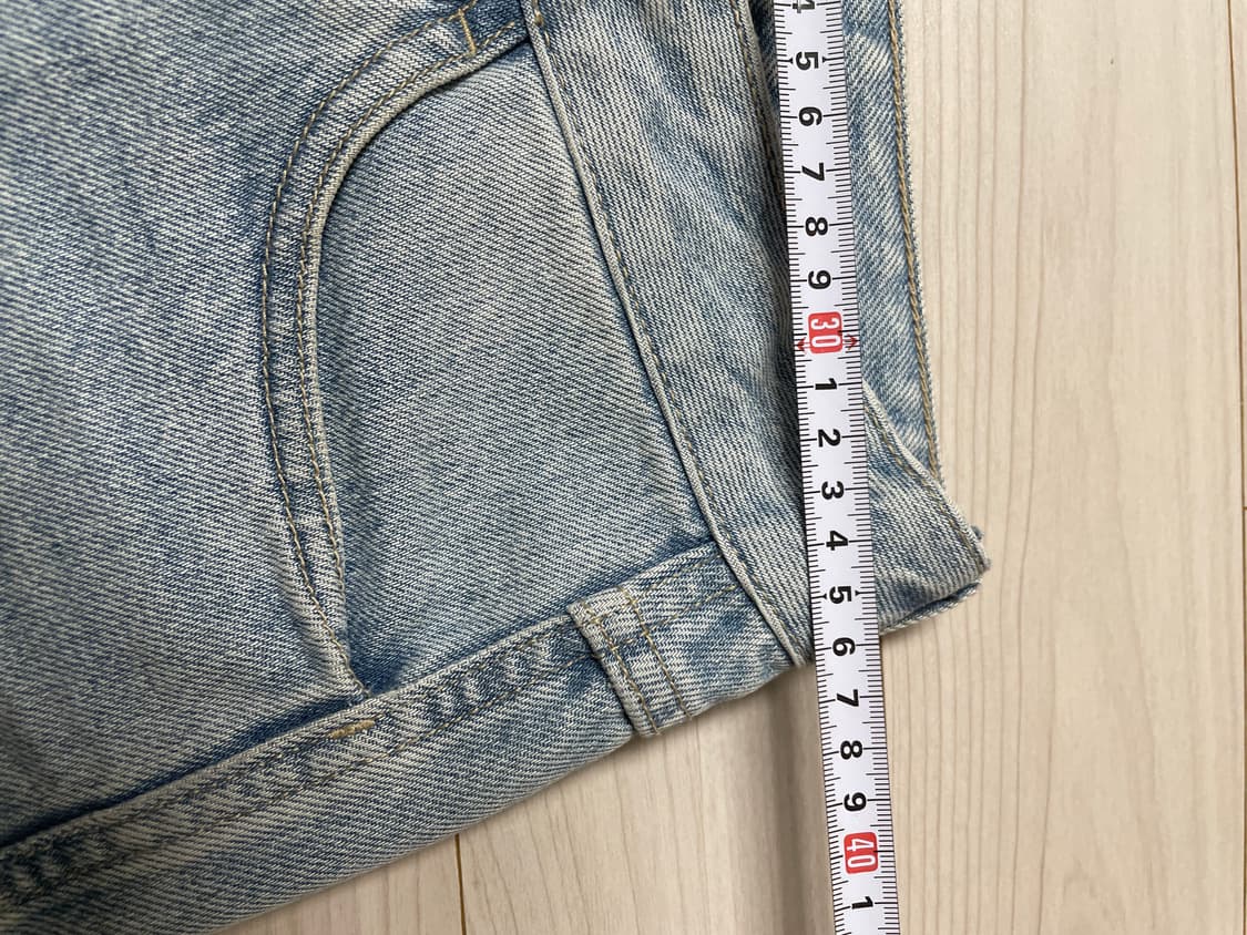 마리떼 프랑소와 저버드 와이드 청바지 27사이즈 상품이미지3