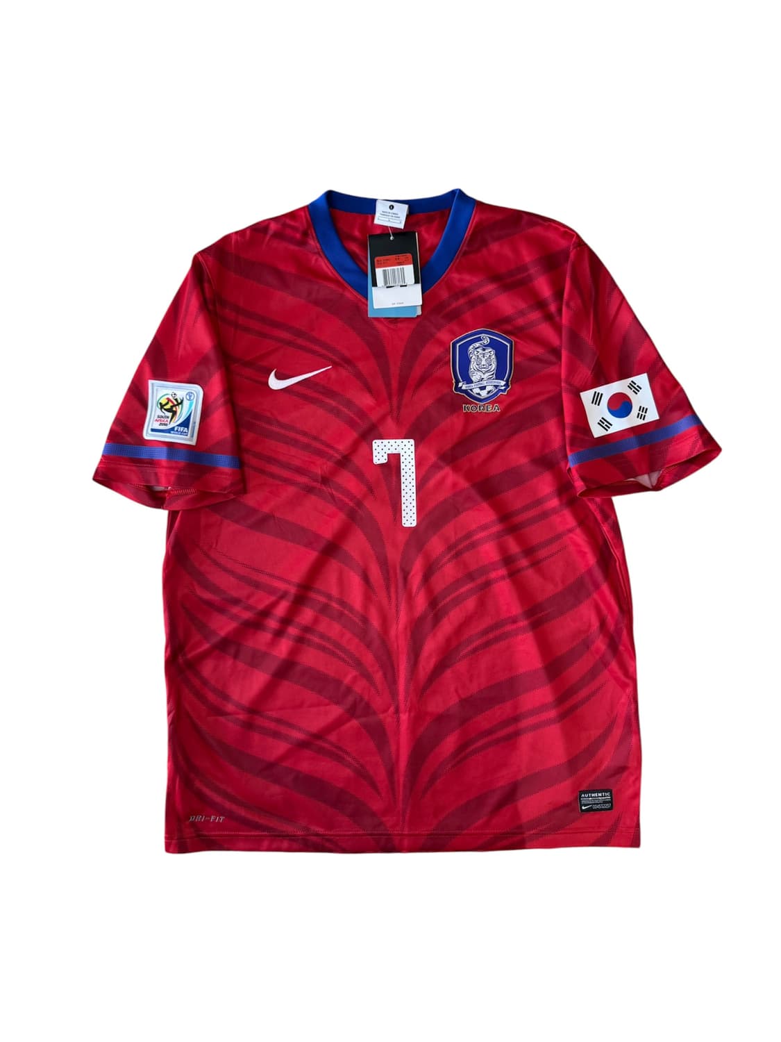 [L/100]2010 대한민국 국대 홈 박지성 유니폼378601-611 상품이미지2