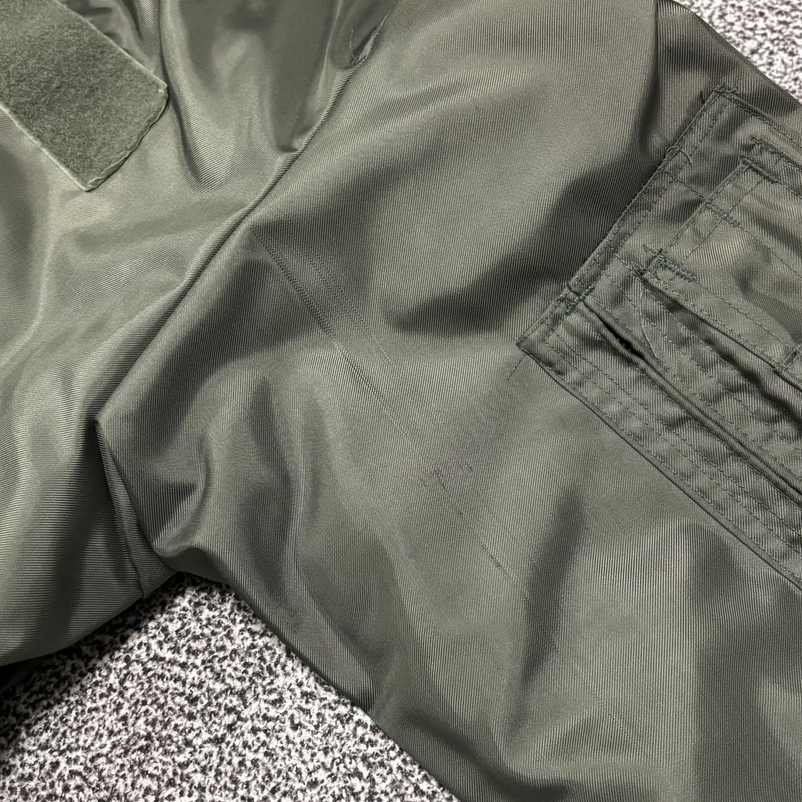 80s 오리지널 cwu-45p 플라이트 자켓 초기형 상품이미지10