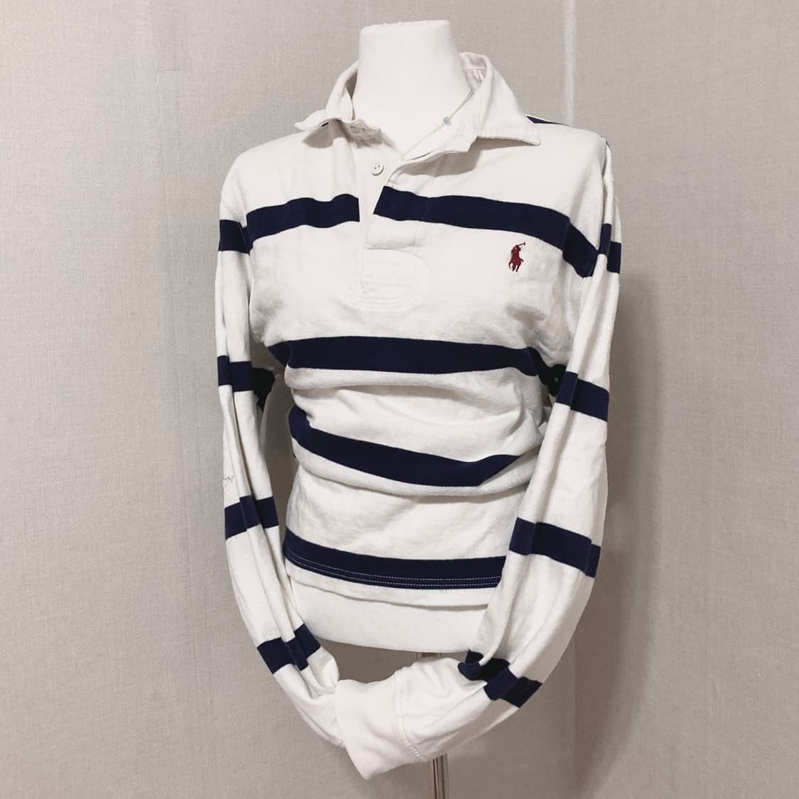 폴로 스트라이프 럭비티 M 상품이미지1
