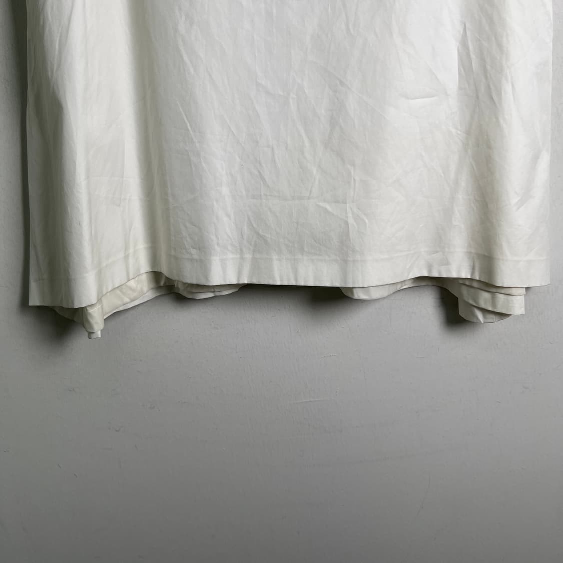 Jilsander 질샌더 화이트 코튼 미디 스커트 34 상품이미지5