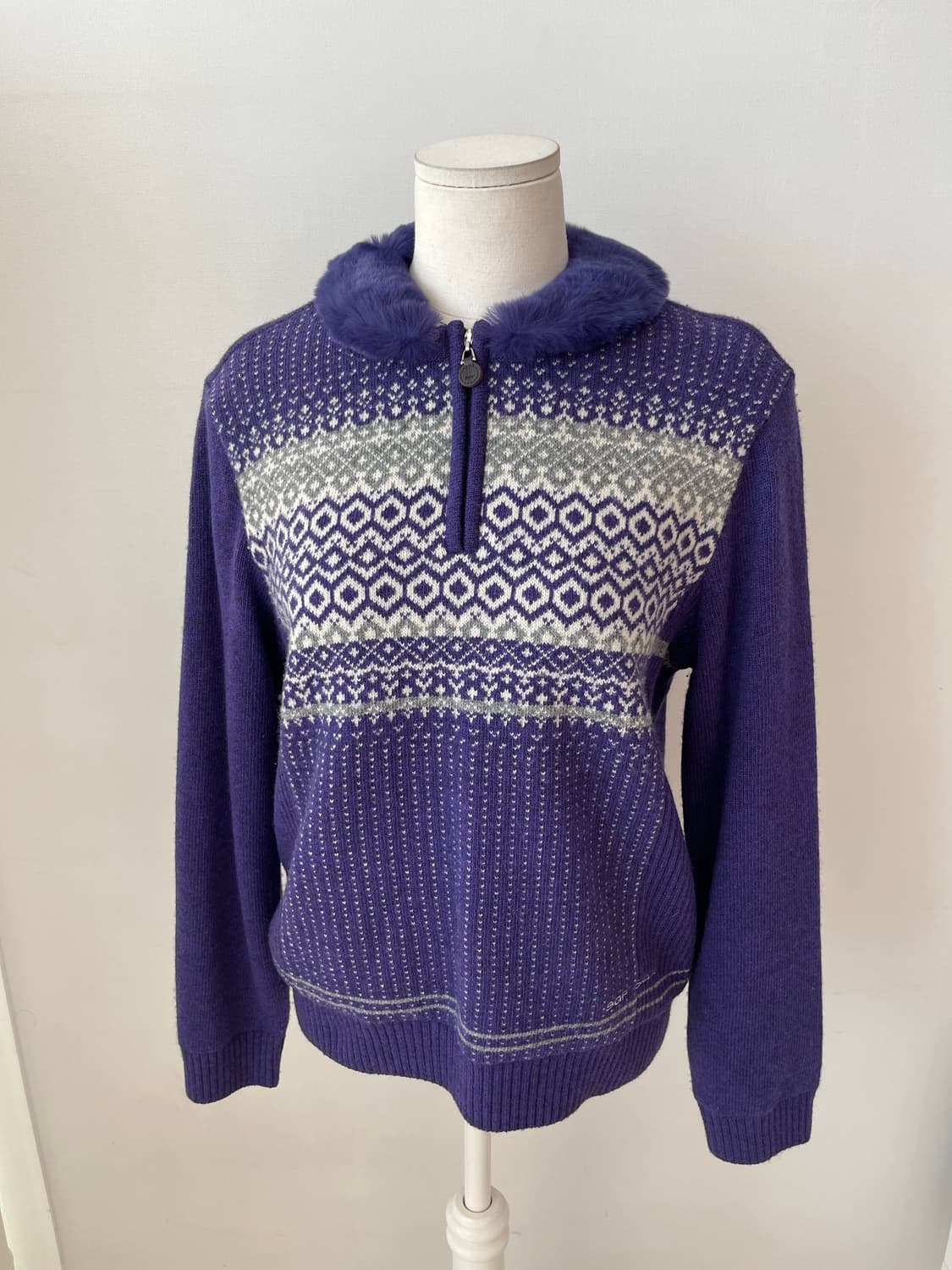 SGF 슈페리어 토끼털 여성 방풍 울니트 100 상품이미지1